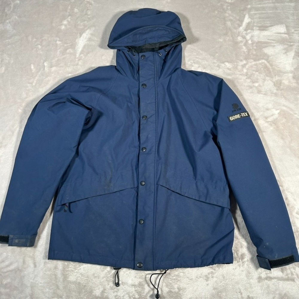 Alpine Design Ski Jacket GORE TEX Vintage 80s 90s Snow Coat Retro Mens Medium